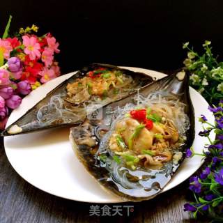 Steamed Scallops with Garlic Vermicelli recipe