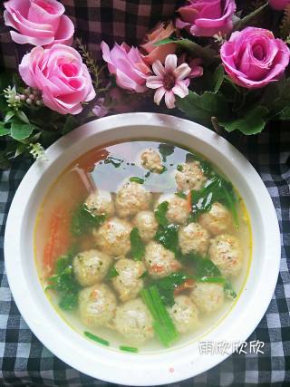 Vegetable Meatball Soup recipe