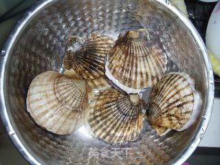 Steamed Scallops with Garlic Vermicelli recipe