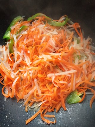 Stir-fried Sansi recipe