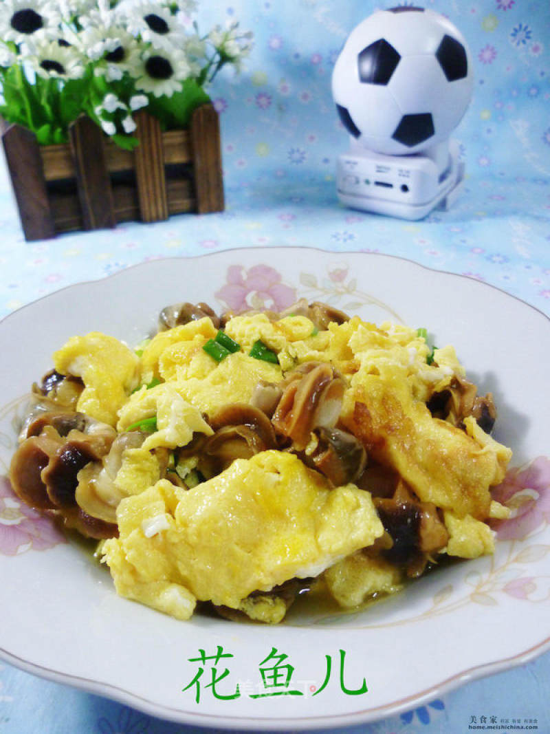 Scrambled Eggs with Pork Conch recipe