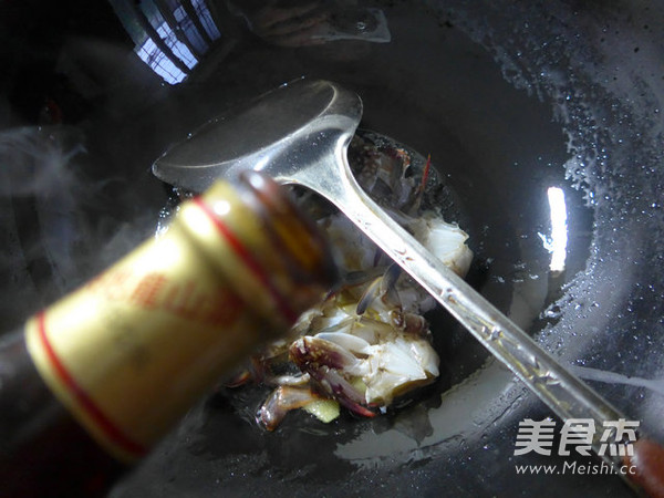 Fried Tofu with Crab recipe