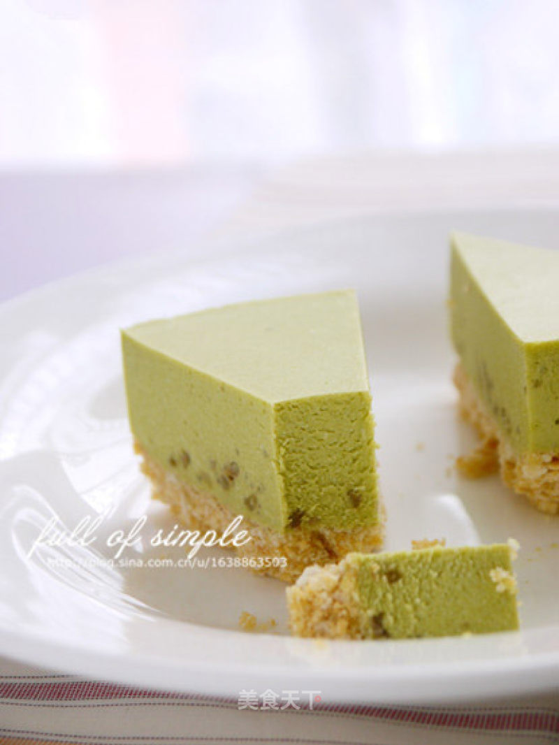 Matcha Mousse Cake recipe