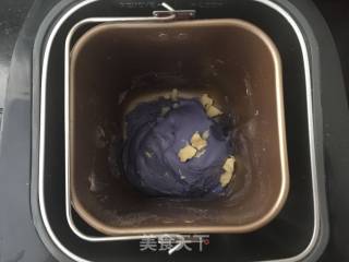 #aca Fourth Session Baking Contest# Making Pornography with Butterfly Pea Flower Flaxseed Soft Europe recipe