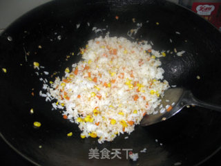 Soy Sauce Fried Rice recipe