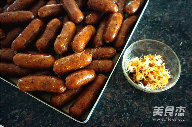 Homemade Black Pepper Crispy Sausage recipe