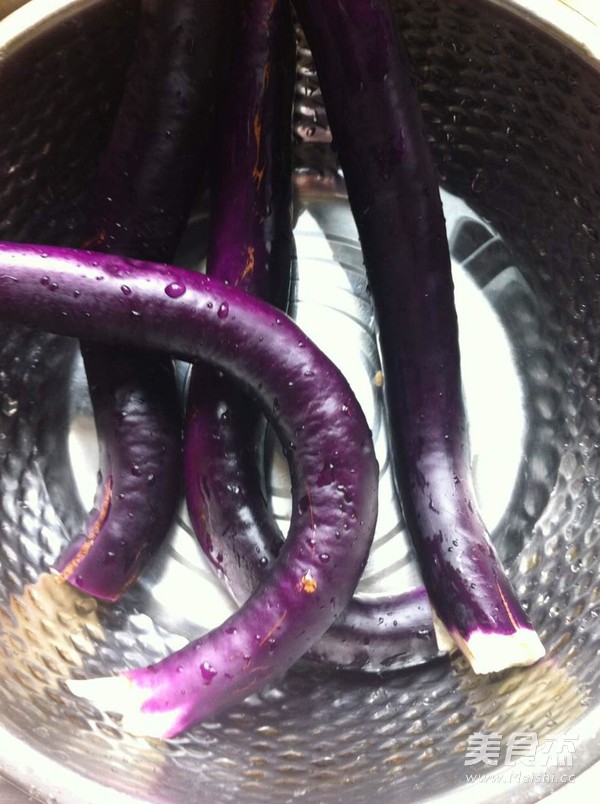 Eggplant with Matsutake recipe