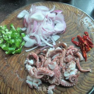 Shredded Squid with Onion recipe