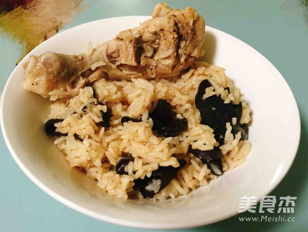 Lazy Version of Soy Sauce Chicken Drumstick Rice recipe