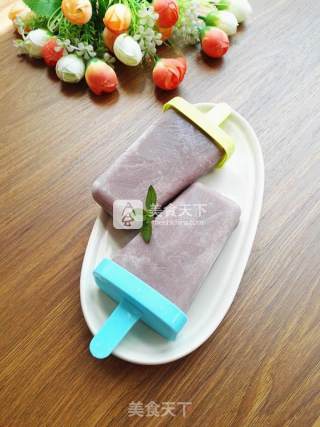 Red Bean Milk Popsicle recipe
