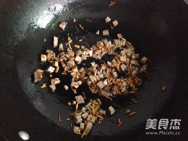 Fried Rice with Cordyceps Flower Pork Sauce recipe