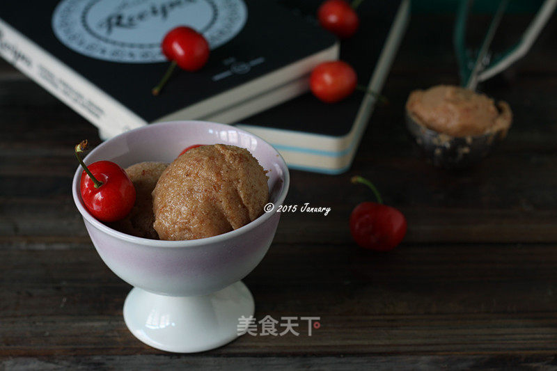 Simple Version of Cherry Ice Cream recipe