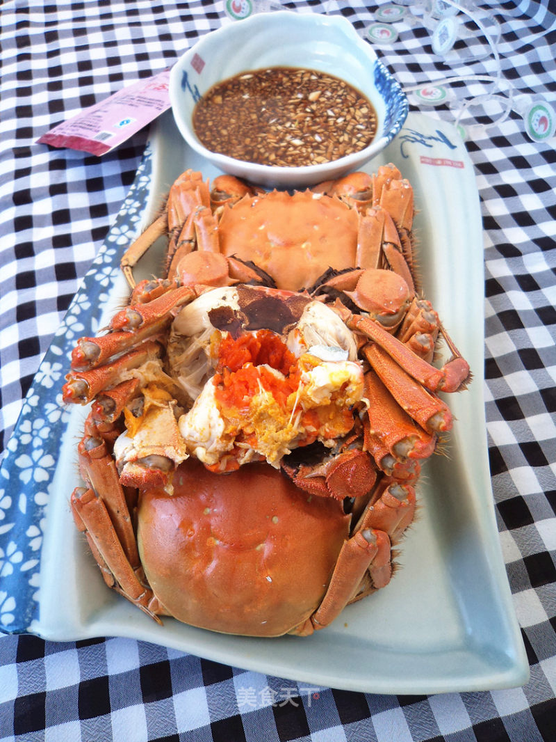 Steamed Hairy Crabs recipe