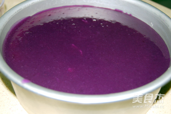 Purple Potato Mousse recipe