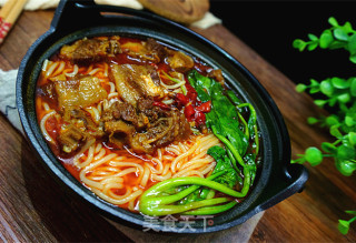 Pork Ribs Rice Noodle Claypot recipe