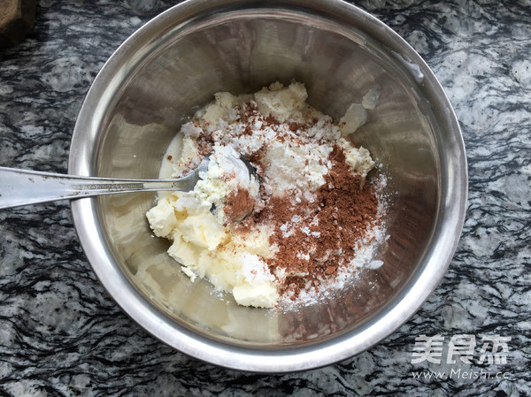 French Cocoa Cheese Mooncakes recipe