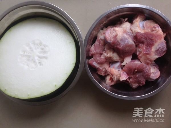 Winter Melon and Barley Pork Bone Soup recipe