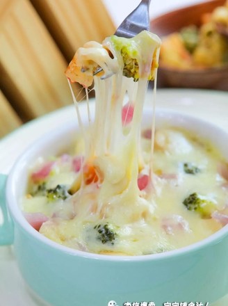 Cheese Steamed Pasta Baby Food Supplement Recipe
