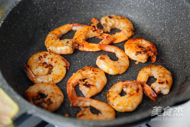 Silver Silk Hibiscus Shrimp recipe