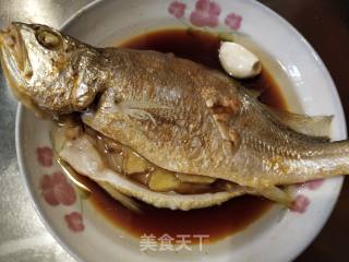 Steamed Cucumber Fish recipe