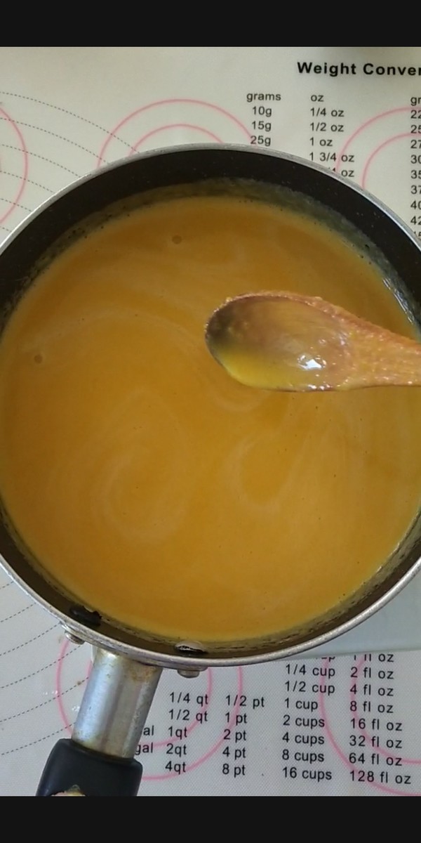 Sugar-free Pumpkin and Mushroom Soup recipe