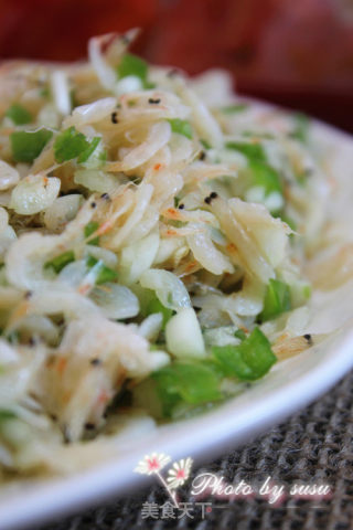 Hang Pepper Garlic Mixed with Shrimp Skin recipe
