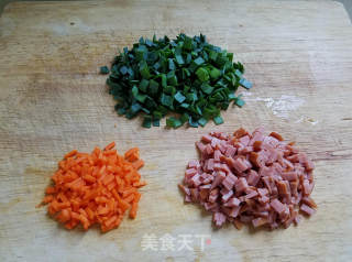 Fried Rice with Crispy Sausage and Egg recipe