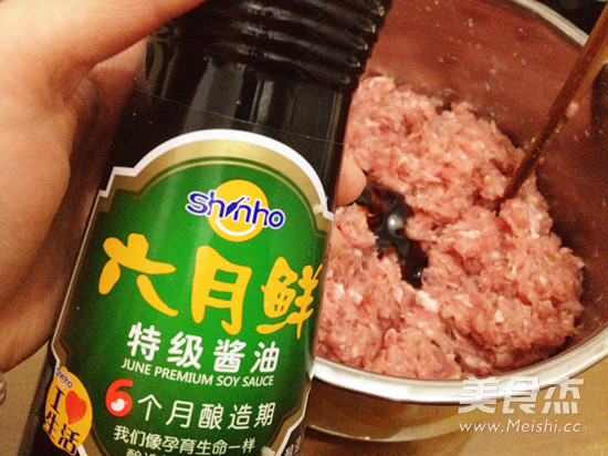 Meat Ball with Soy Sauce recipe