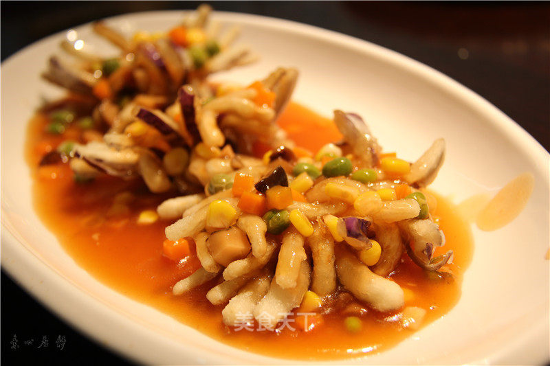 Su Xin Ju Jing, Happy and Delicious Vegetarian Dish, Eggplant and Chrysanthemum recipe
