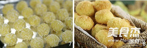 Golden Coconut Ball recipe