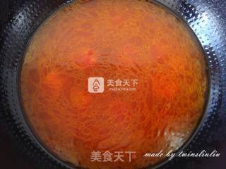 Tomato Egg Longxu Noodle Soup recipe