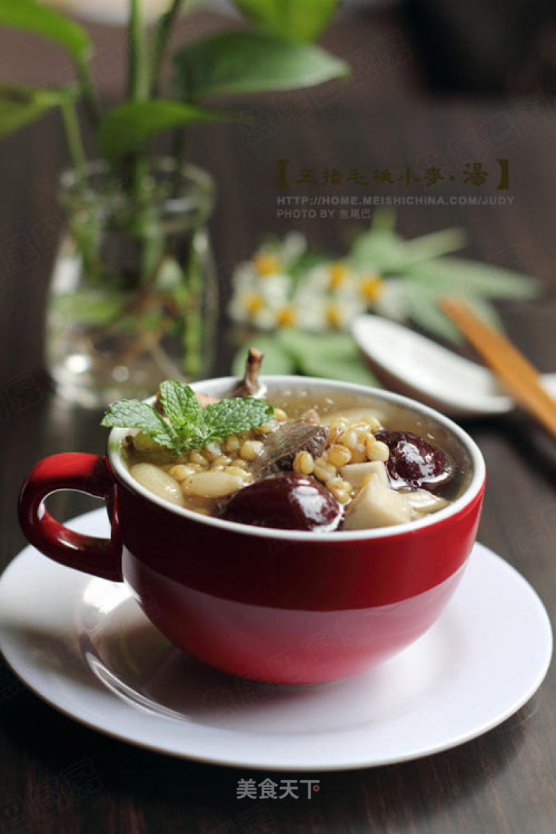 Five Fingers Maotao Wheat Soup---invigorate The Spleen, Dispel Dampness and Appetite