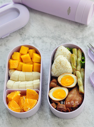 Lo Mei Bento Meal recipe