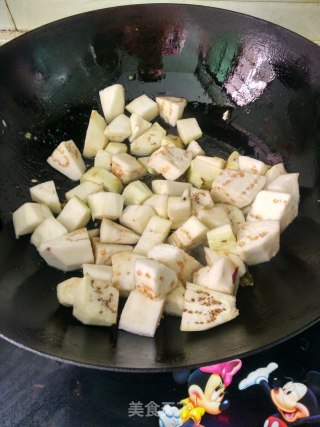 Fried Eggplant with Salted Egg Yolk recipe