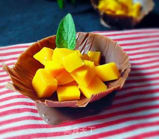 Chocolate Mango Cup recipe