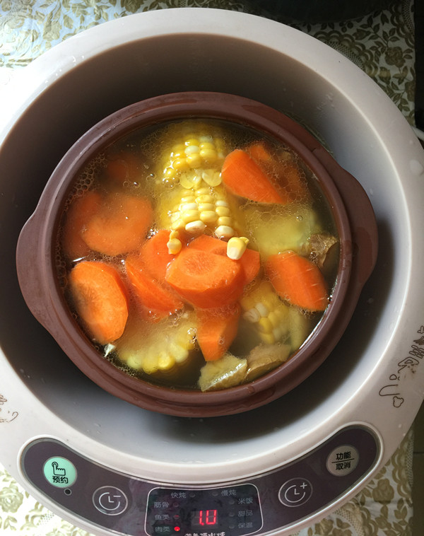 Corn Pork Belly Chicken Soup recipe