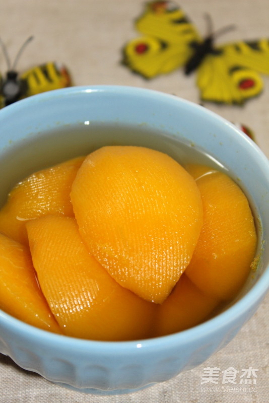 Yellow Peach Season Ying Gezhi Iced Syrup Yellow Peach recipe