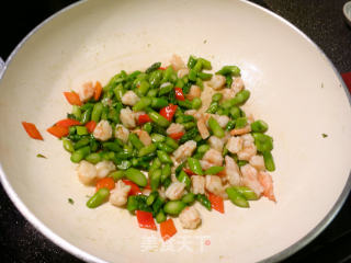 #trust之美#shrimp and Asparagus recipe