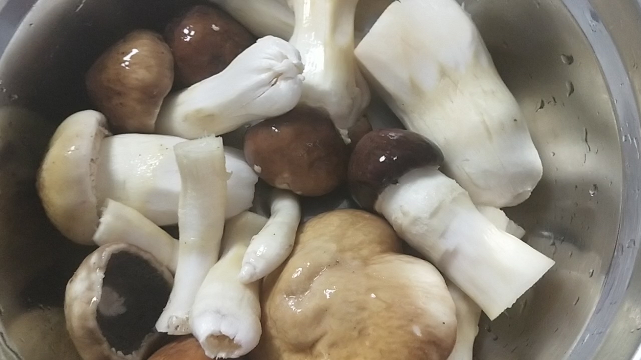 Agaricus Hot Pot recipe