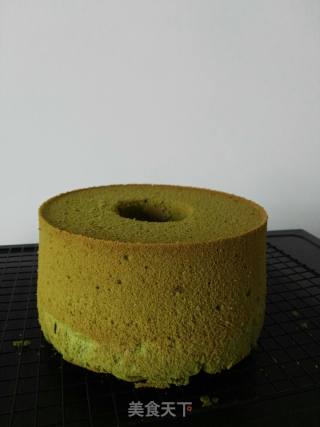 #aca Fourth Session Baking Contest# Making An Erotic Matcha Chiffon Cake recipe