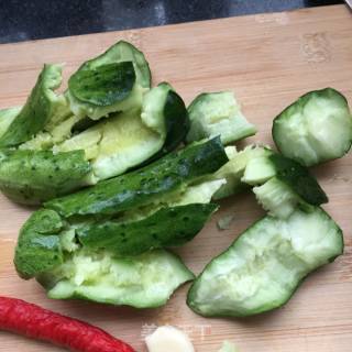 Cucumber and Deboned Meat recipe