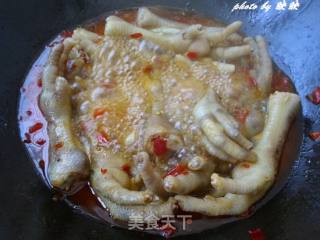 Chicken Feet with Chopped Pepper recipe