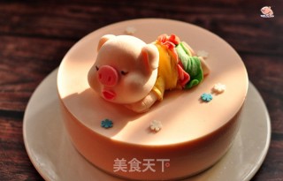 Piglet Fresh Cheese Mousse Cake recipe