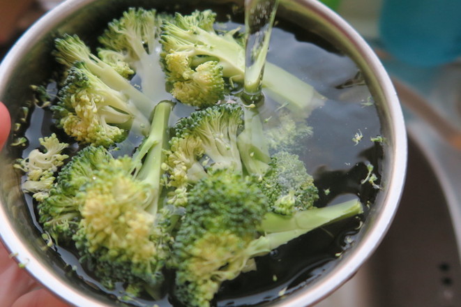 Broccoli Prawn Porridge recipe