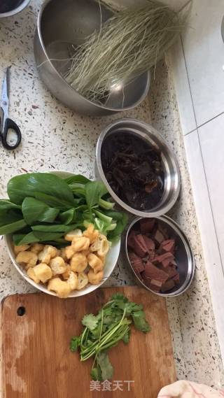 Home-cooked Version of Old Duck Vermicelli Soup recipe