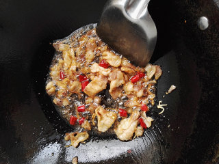 #trust之美#fried Pork Belly with Onion recipe