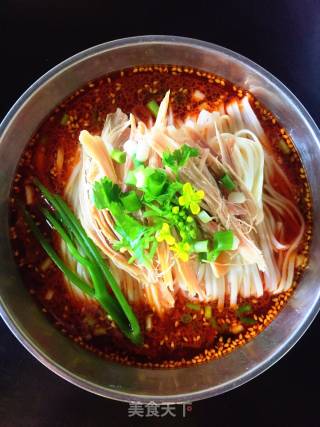 Spicy Chicken Noodles recipe