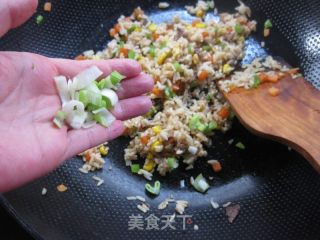 Corn Beef Fried Rice recipe