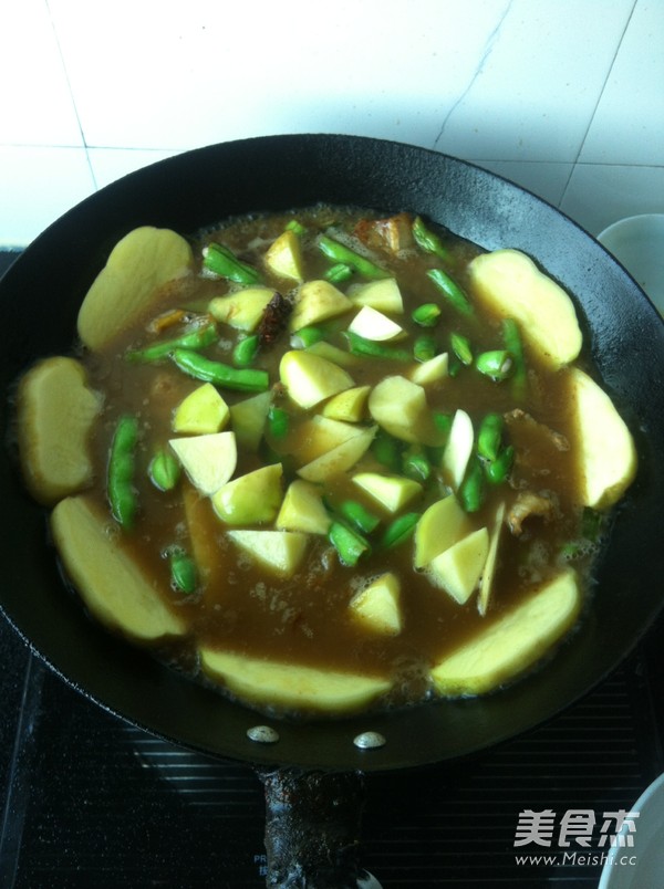 Potato Stew with Beans recipe