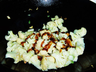 Garlic Oyster Sauce Cauliflower recipe